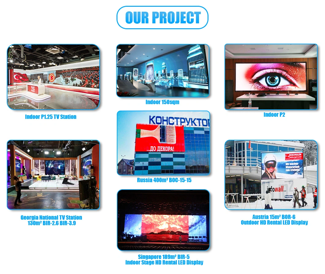 P2.6 Outdoor Video Board Advertisement LED Display Screen Video Wall High Brightness