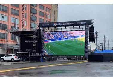 Hanging Outdoor Rental LED Display P4.81mm Full Color 500 X 500mm Panel IP65