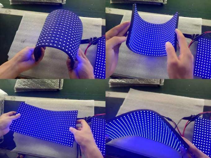 क्रिएटिव फ्लेक्सिबल एलईडी डिस्प्ले लार्ज फॉर्मेट बोर्ड सीमलेस पैनल 1